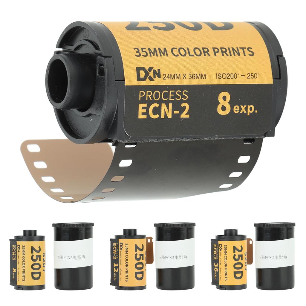 35mm Color Print Film Professional Wide Exposure Range ECN 2 Process Colour Print Camera Film for 13
