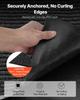 Front Door Mat, 1829 x 1219 mm Commercial Floor Mat for Indoor and Outdoor, Stylish Striped Industrial Carpet with PVC Backing, Heavy Duty Washable