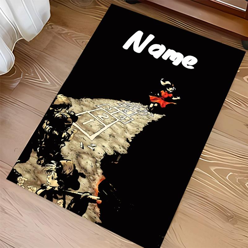 Custom personalization Korn rock band Print Area Rug - Soft, Washable Non-Slip Indoor Mat,Living Room,Home&Office Decorative Rug