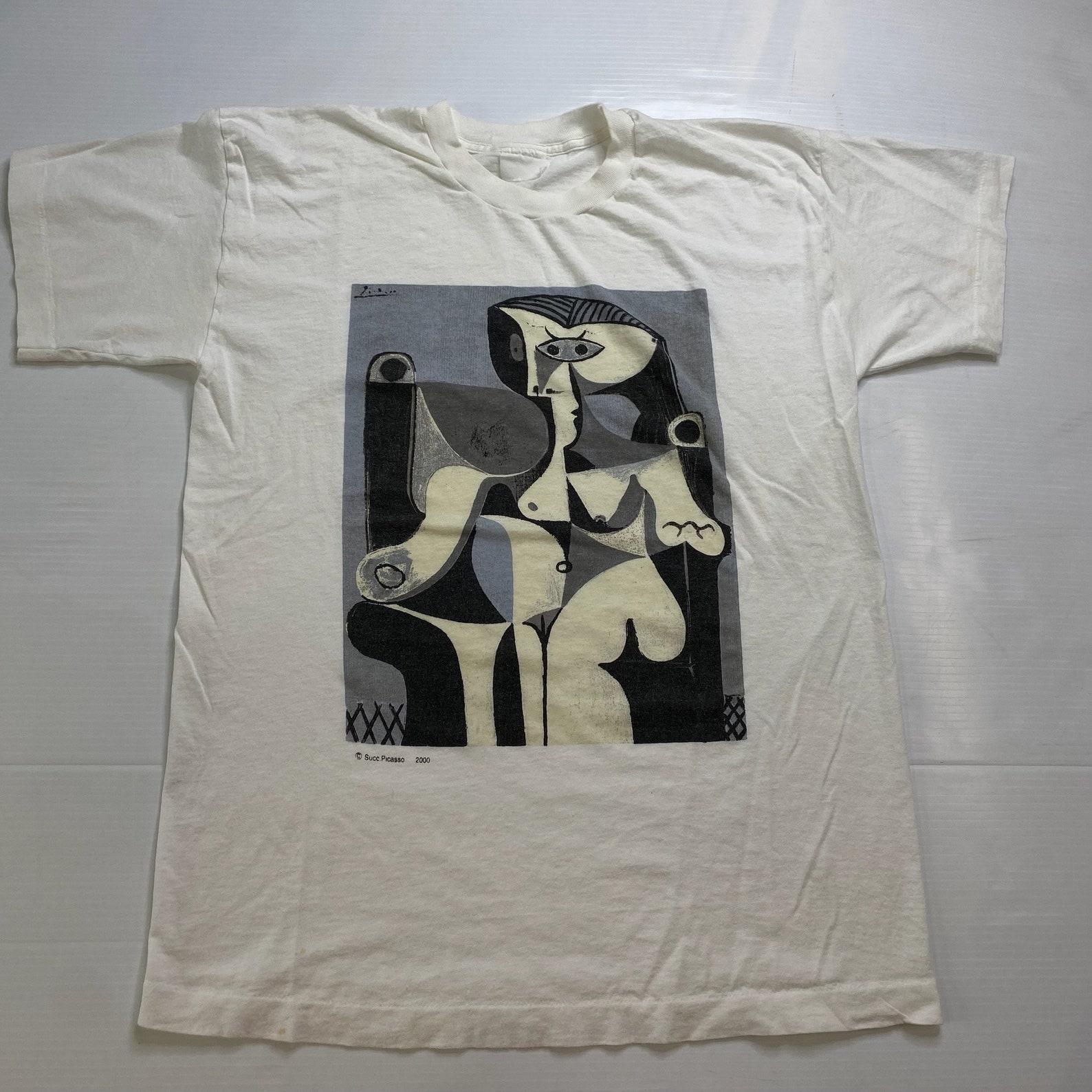 2000 Pablo Picasso T shirt Sz L (A3082) 4XL