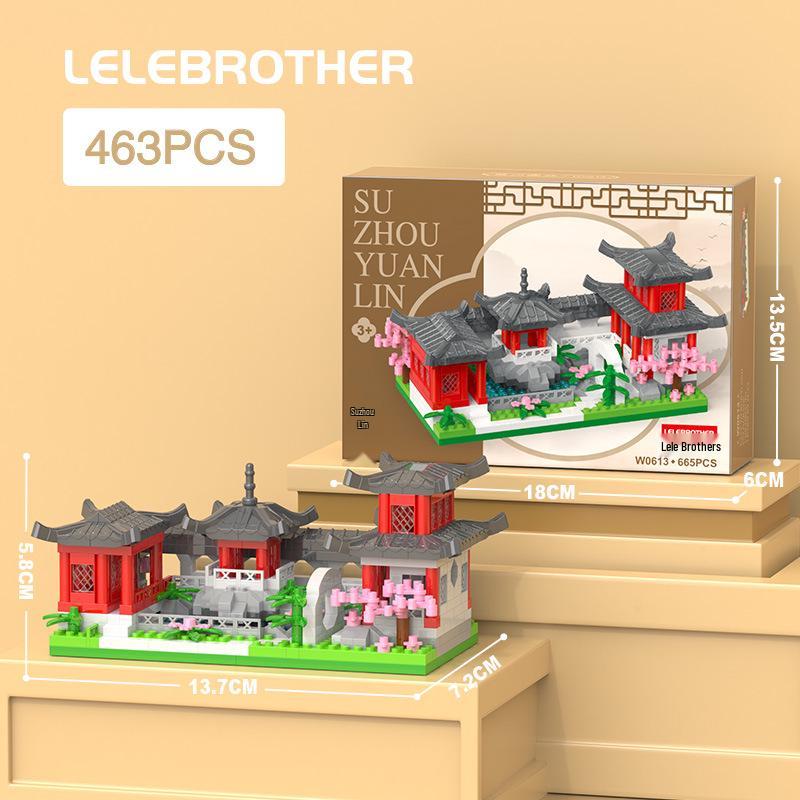 

Конструктор в древнем стиле - Совместим с LEGO, Развивающий подарок для детей