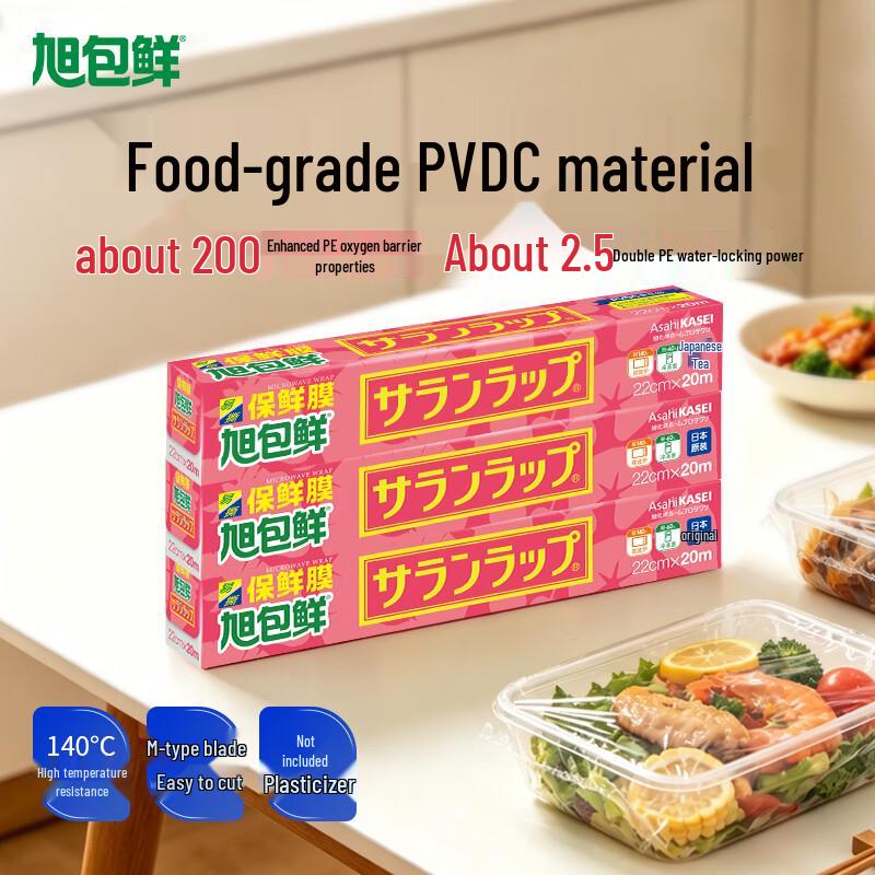 Asahi Kasei PVDC Microwavable Cling Film