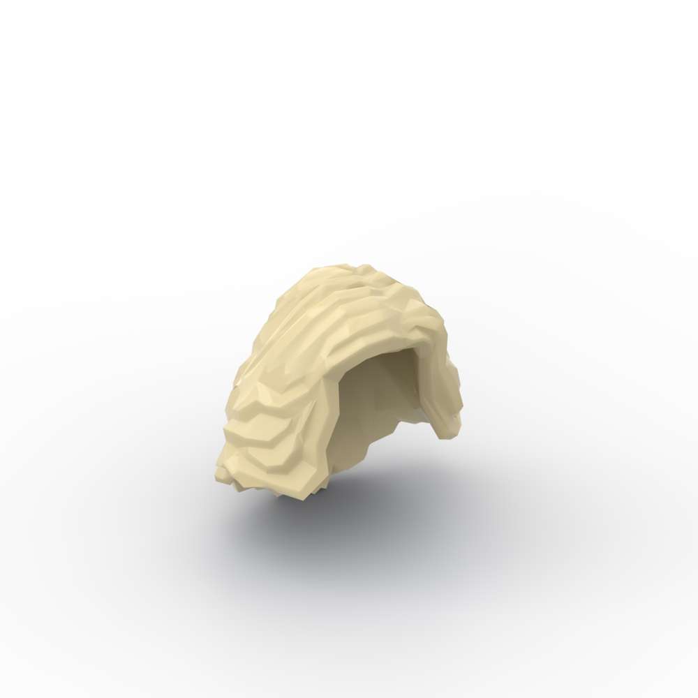 

MOC 10PCS 23187 Hair Female Building Blocks Kit Mid-Length Wavy Women With Long Hair Part Bricks Particle Idea Toy Children Gift