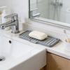 Long Size Silicone Soap Drain Pad Multifunctional Storage Mat Bathroom Soap Household Daily Storage Cushion  Soap Container