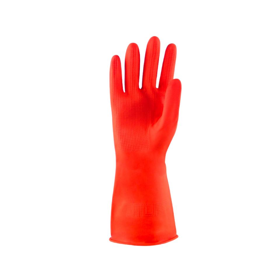 

Thickened Flocked Latex Waterproof Winter Kitchen Gloves Large