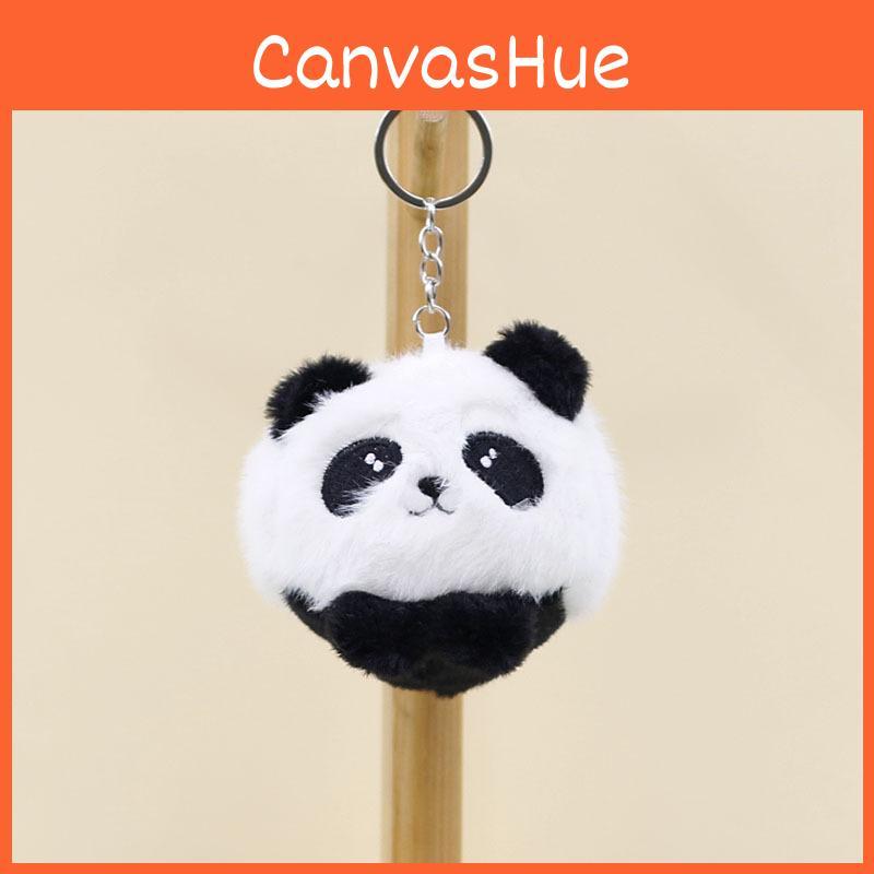 Cute Stuffed Panda Key Clip Super Soft Plush Mini Panda Bag Decoration