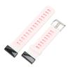 Silicone Smart Watch Strap Size Adjustable Metal Buckle 2 Colors Watch Band for COROS Vertix 2 White Red