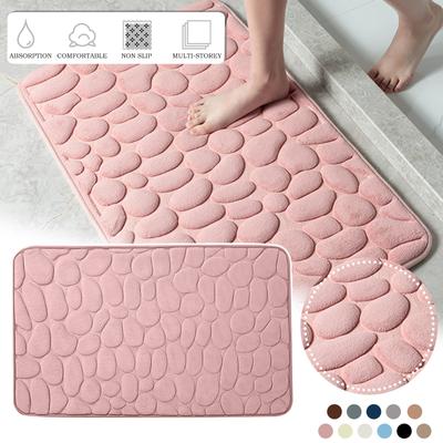 Tapete de Chão Absorvente de Secagem Rápida para Banheiro Tapete de Porta de Banheiro Tapete de Chão Não Doméstico