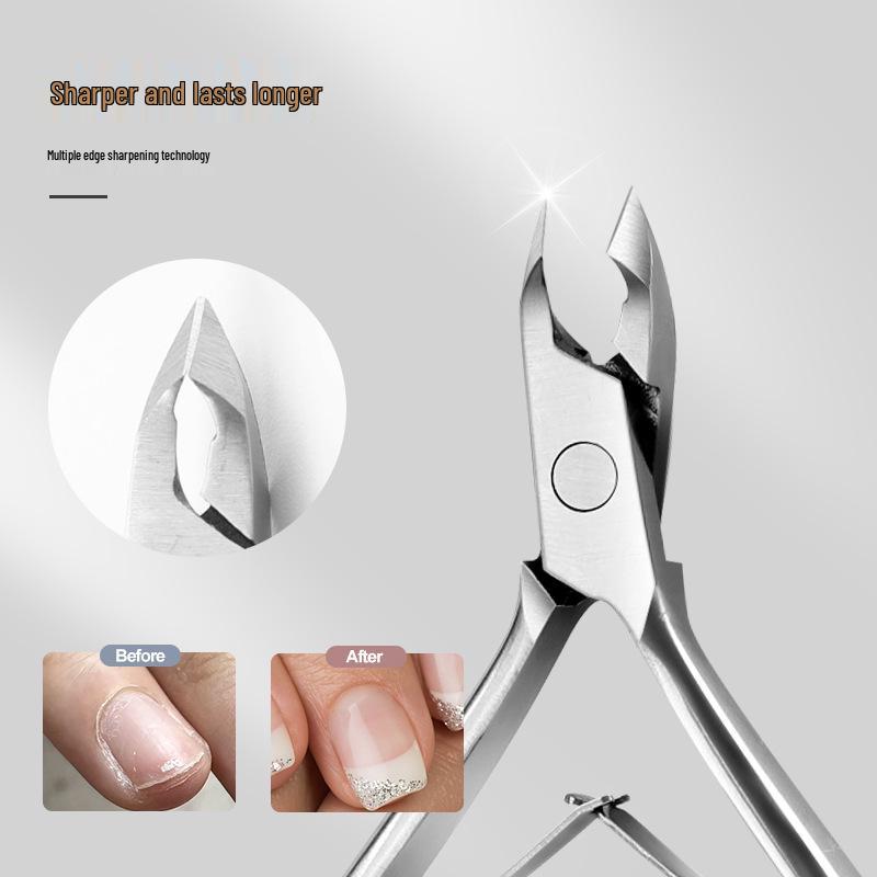 Cuticle Nippers: Q02 Manicure Scissors for Easy Dead Skin Removal