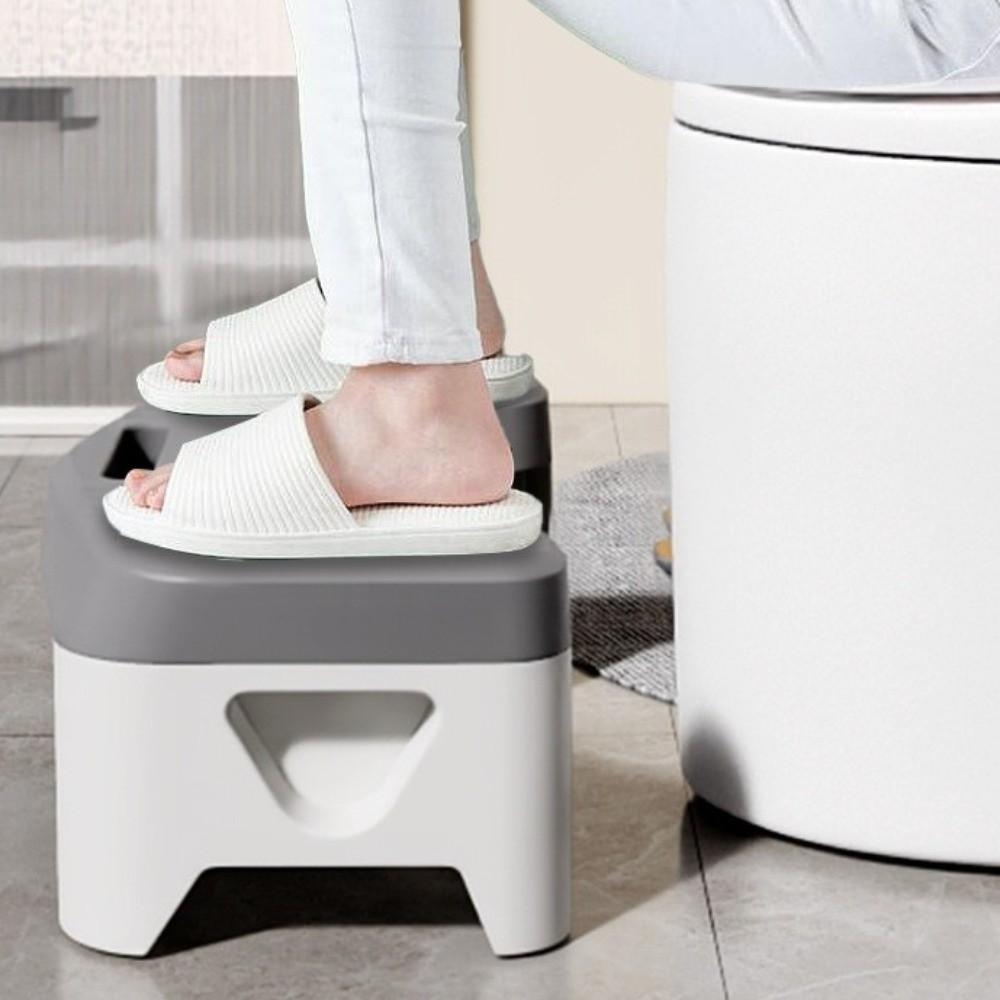 High Quality Waterproof Squatting Aid Footstool Non-slip Convenient Toilet Squat Stool Thickned Foot Stepping Household
