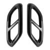 Exhaust Trim Set for Rear Four Outlet Area, Double Opening ABS Frames for GLC Class X254 More Detailed Exterior Appearance