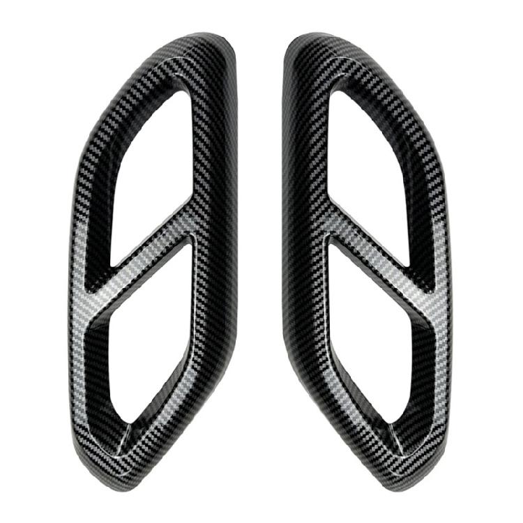 Exhaust Trim Set for Rear Four Outlet Area, Double Opening ABS Frames for GLC Class X254 More Detailed Exterior Appearance