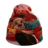 Unisex Acrylic Jacquard Pattern Embroidery Beanie Cap Custom Warm Winter Knit Hats with Digital & Puff Printing for Travel