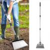 Multifunctional Garden Cleaning Shovel Heavy Duty Steel Flat Shovel with Adjustable Handle Floor Scraper Outdoor Spade Tool for Weeding Ice Removal
