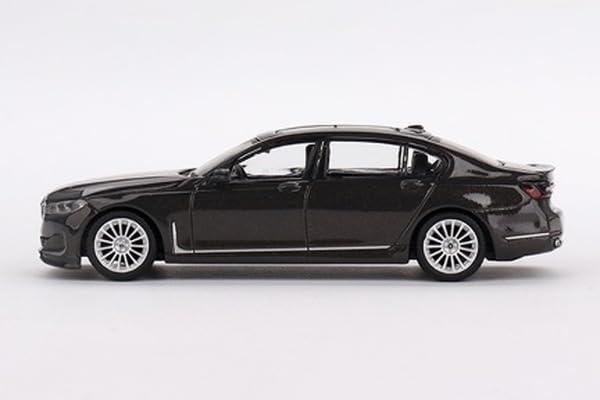 MINI GT Scale BMW Alpina B7 xDrive In Duravit Gray Finished Product 1/64 Metallic, Left-hand Drive,