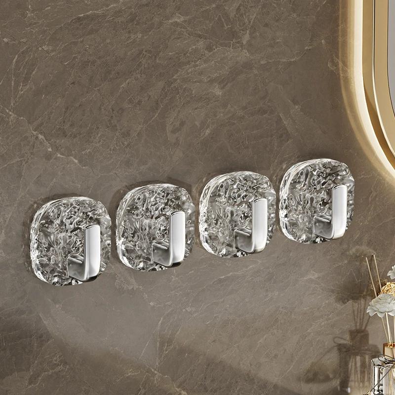 4 ks Skládací nástěnný háček Skrytý háček na župan Ručník Kabát Háček z nerezové oceli pro Domácnost Kuchyň Koupelnu Matný zlatý Věšák na ručníky