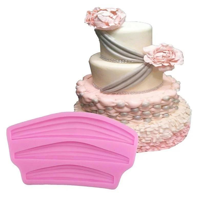 Classic Cake Border Silicone Mold Fondant Kitchen Chocolate Baking