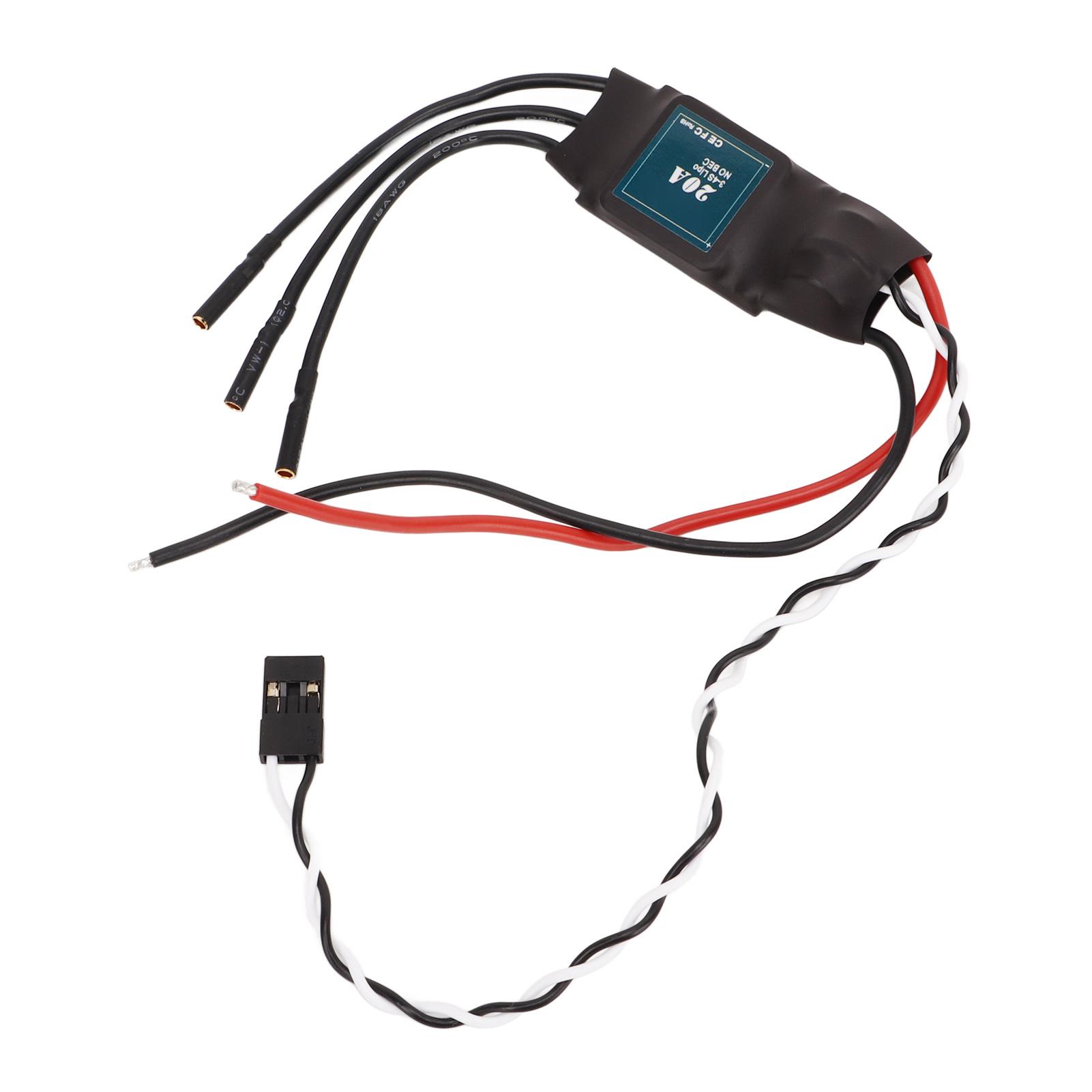 

20A Brushless ESC 34S Electric Speed Controller for RC Car Boat Underwater Propeller