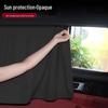 Car Rear Window Retractable Sunshade Curtain - Privacy & Sun Protection for Small Vehicles