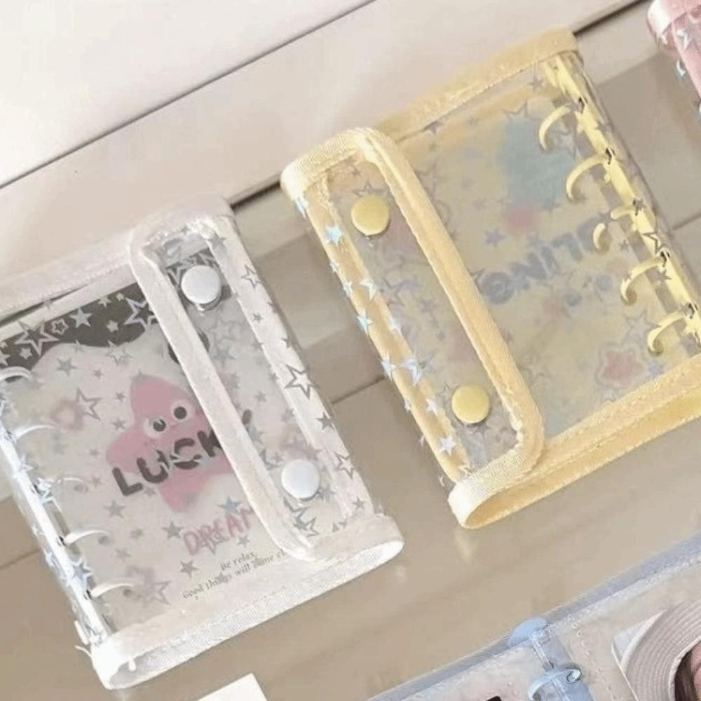 PVC Cover A5 Photo Album Waterproof Idol Card Collect Book Card Protective Case  Office Stationery