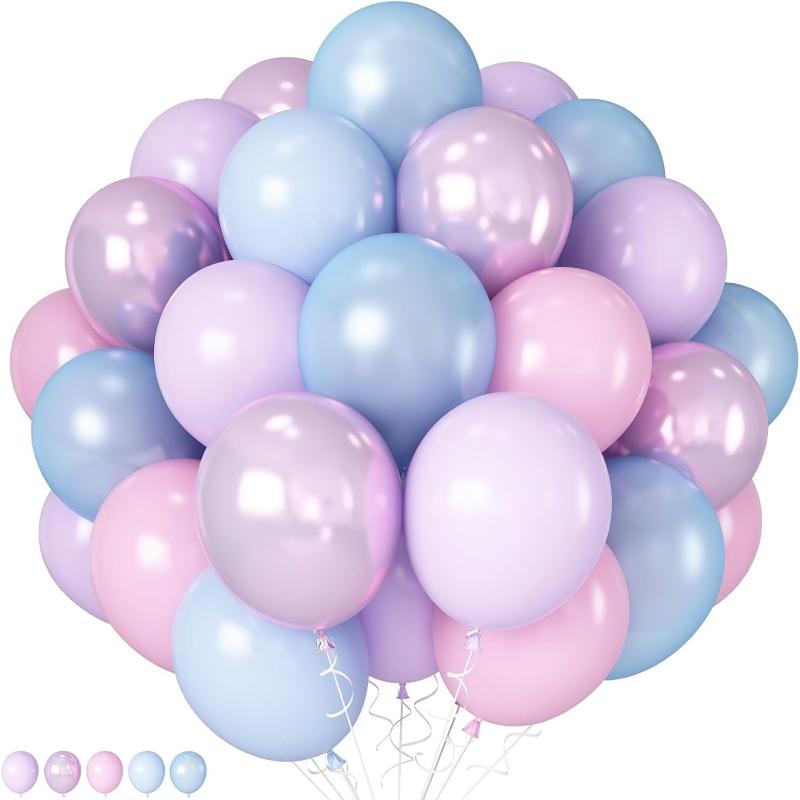 30pcs/set Pink Blue Purple Metallic Sequin Balloons for Birthday Wedding Graduation Party Balloon Baby Shower Decoration