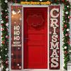 2D Flat, 2D Flat - 2D Flat Banner, 2pcs Christmas Couple Decoration, Multi-Purpose Entrance Garden Universal Holiday Decor, No Electricity Needed, 179