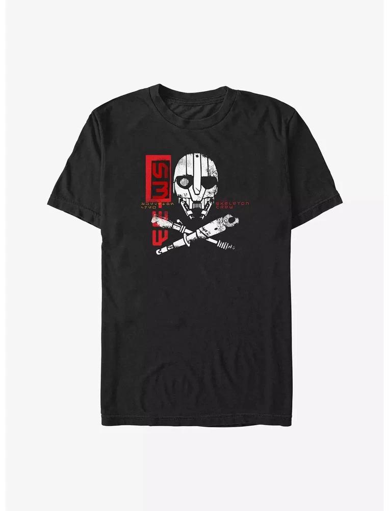 Star Wars Skeleton Crew SM33 TShirt Unisex Black S