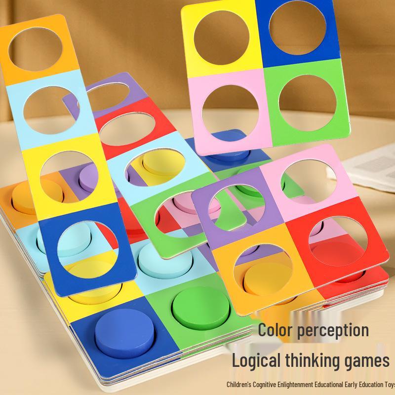 Kids  Color Matching Stacking Game: Enhance Logic and Color Recognition