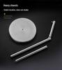Freestanding Stainless Steel Tissue and Towel Holder with Storage, No-Drill Bathroom Toilet Paper Stand
