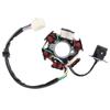 GY6 C110‑6 Magneto Stator Coil Replacement Parts Accessory for Dirt Bike (Single Yellow AC)