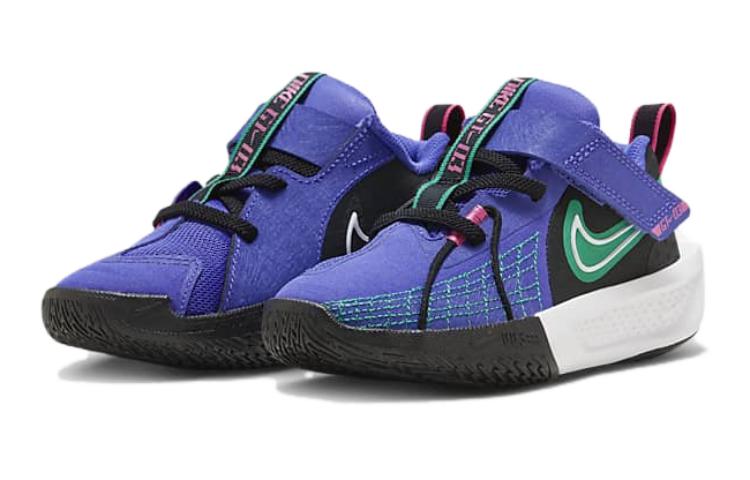 Nike GT. Dětské nízké basketbalové boty Cut 3 odolné proti oděru Fialová Černá Dětské FD7034-500