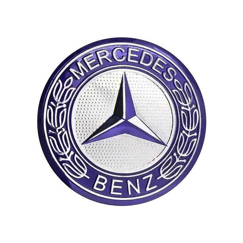 

52mm Car Central Control Multimedia Decor Sticker For Mercedes Benz W212 W213 W205 AMG W177 V177 W247 W176 GLA GLC X253 W166