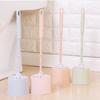 Toilet Brush and Holder Set Compact Soft Brush Tool Deep Cleaning for Bathroom Toilet Brush with Holder for Bathroom CLH@8