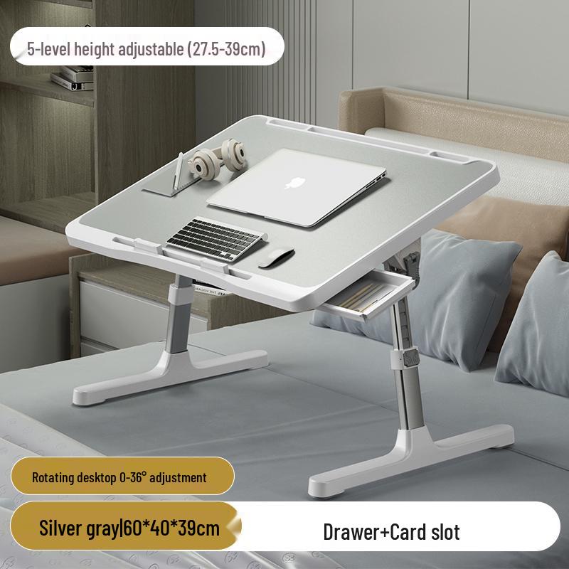 Adjustable Laptop and Reading Desk – Bedside Table for Study & Office