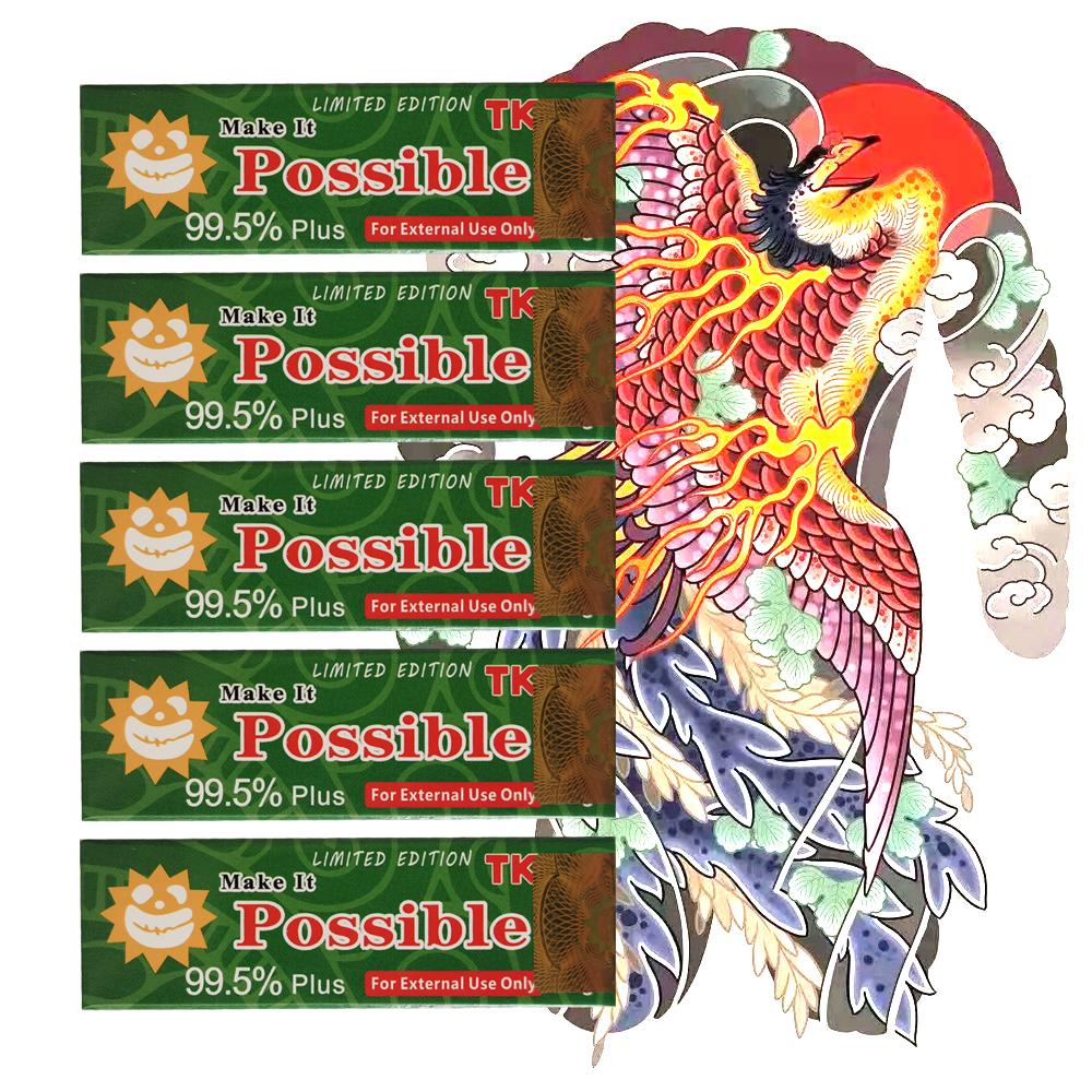 5PCS TKTX 10g Tattoo Cream 99.5% Plus Numbsing For Body Art