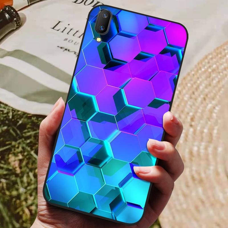 For Coque vivo V11 i Case Silicon Back Cover Phone Case For Vivo V11 V 11 V11 Pro 1804 Cases V11i 1806 Soft bumper Funda Re Bag