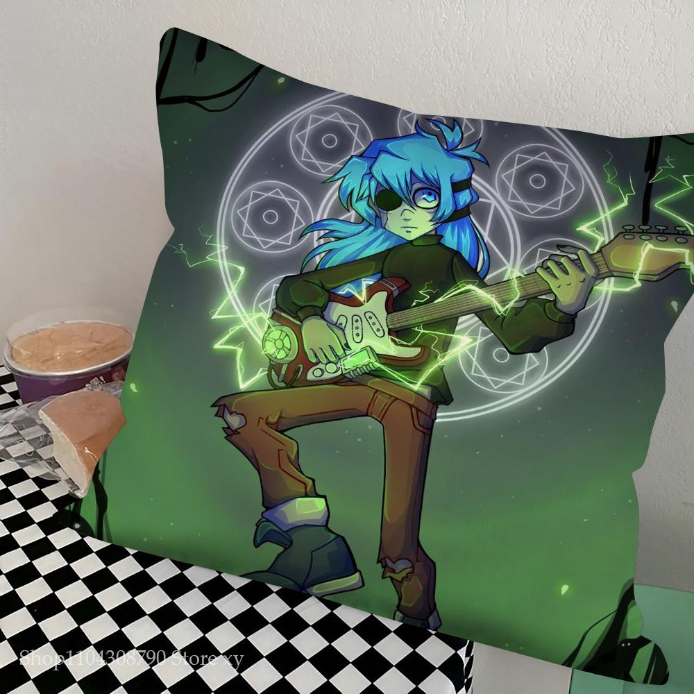Game Sally Face Pillow Case Square Pillow Bedroom Sofa Leisure Comfort Cushion Car Living Room Home Decoration