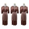 Medieval Peasant Costume For Children Adults With Polyester Fabric For Stage Play Performances