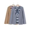 Elegante Dames Top met Lange Mouwen en Gelaagd Design voor Lente/Herfst - Perfect voor Moeders van Middelbare Leeftijd tot Hogere Leeftijd