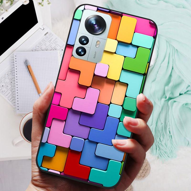 For Xiaomi 12 Pro Case Soft TPU Silicone Phone Covers for Xiaomi 12X 12 X 12Pro 5G Case Bumper Shockproof Coque Xiaomi12 Cover