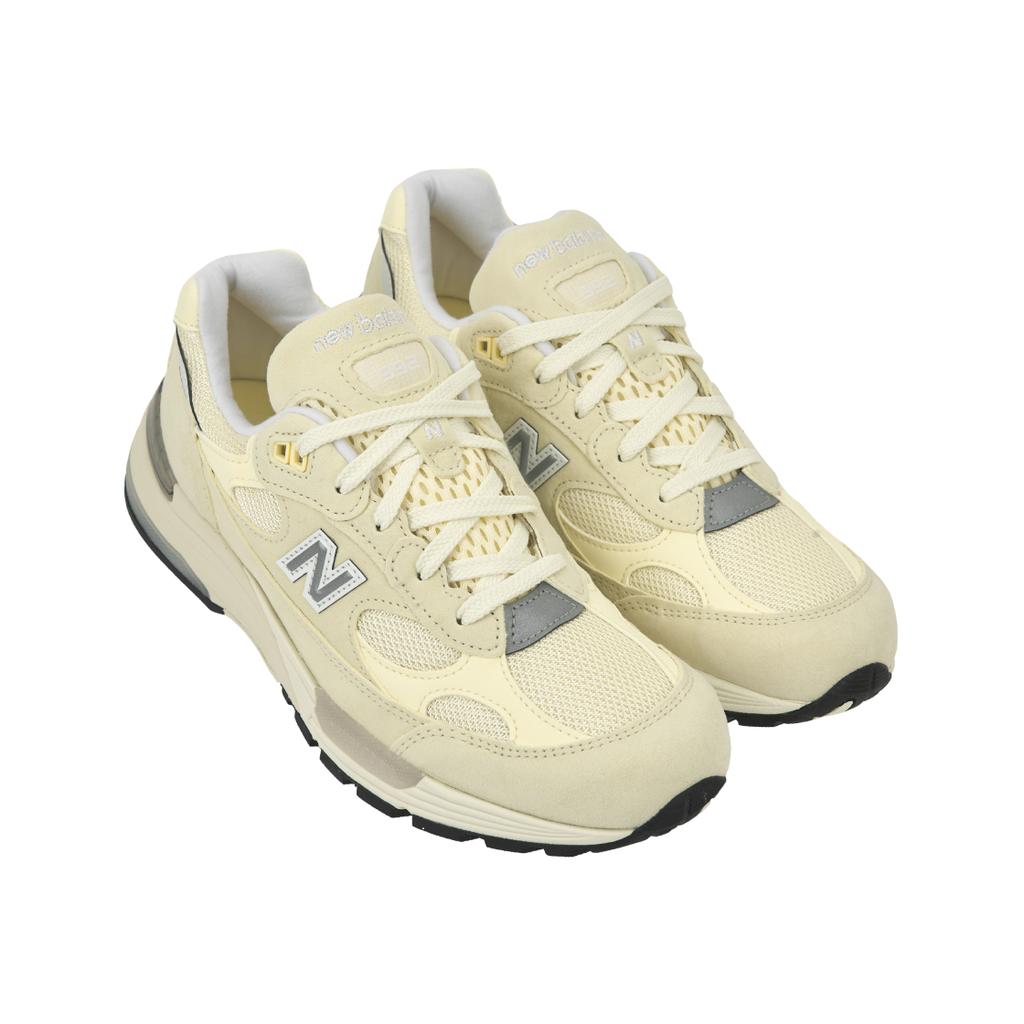 Teddy Santis x New Balance 992 Made in USA Calcium Unisex Sneaker Creme Raw-Cashew U992MC