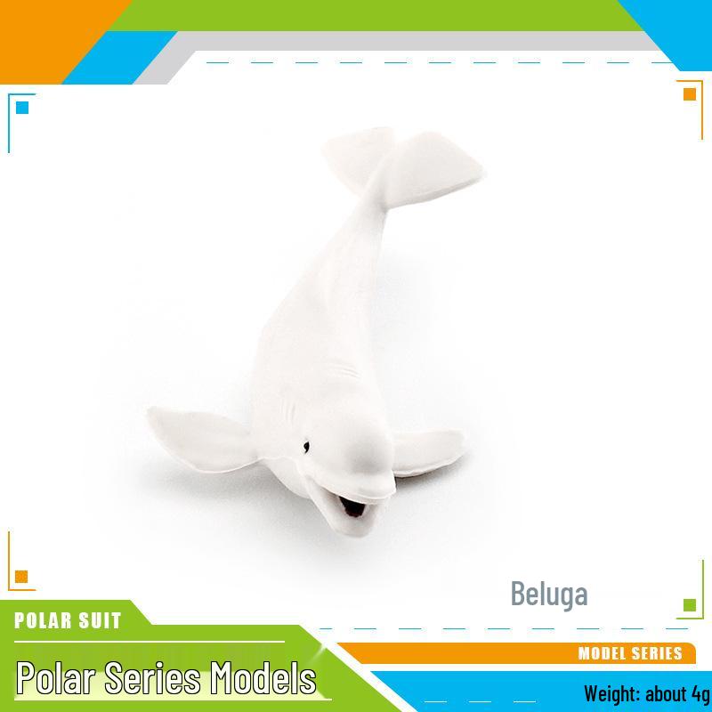 Popular Simulation Arctic Animal Figurines: Polar Bear, Fox, Seal, Walrus, Whale