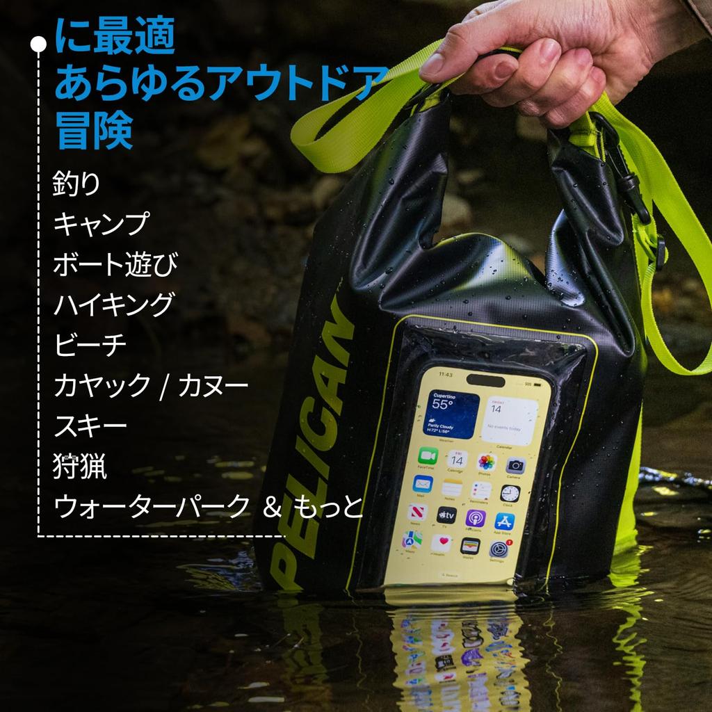 Compatible IP68 Waterproof Dry Bag Waterproof Case Waterproof Bag Pelican Smartphone Pocket Touchscreen Compatible Shoulder Marine Phone Dry Bag 5