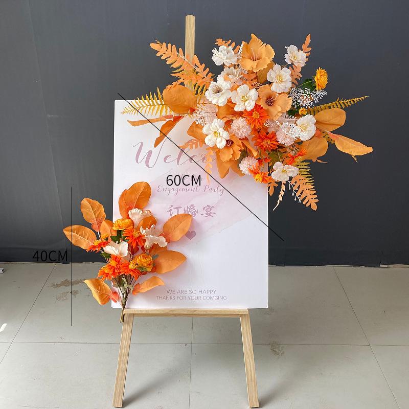 Artificial Wedding Venue Floral Decor for Aisle, Stage, and Reception