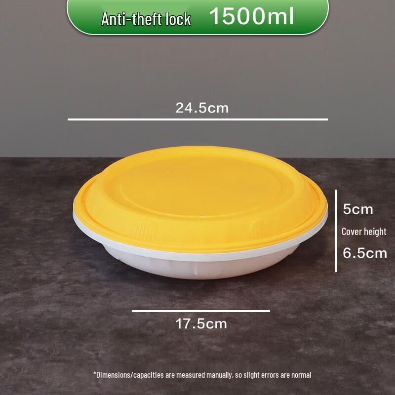 Disposable Round Takeout Food Container
