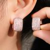 2024 New Arrival Trendy Silver Color Earrings for Women Anniversary Gift Jewelry Wholesale E8451