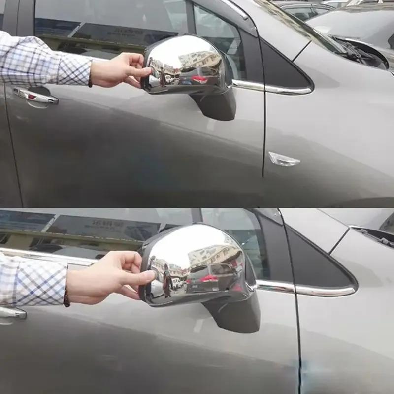 For Buick Encore Opel Vauxhall Mokka X Chevrolet Trax Tracker Car Sticker Rearview Side Mirror Cover Wing Cap Exterior Case Trim