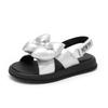 Sommer Kinder Sandalen für Mädchen Luxus Große Schleife Prinzessin Lässig Zehenfrei Sandalen Mode Kinder Schule Strand Schuhe Klettverschluss