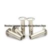GB873 Carbon Steel Semi-Hollow Rivet with Large Flat Head (M3-M6)
