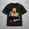 Km Mbappes Dictador Meme Gewaschenes T-Shirt Neuheit Harajuku Herren Damen HipHop T-Shirts Kurzarm